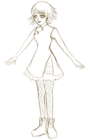 Chinese Rockstar Sketch