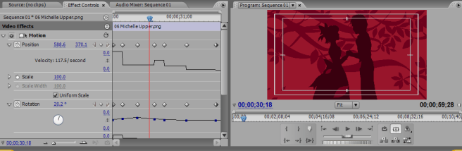 Premiere Michelle tweening2