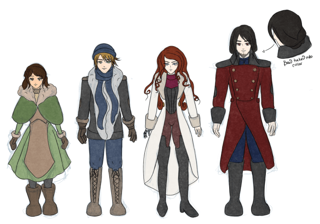 The Last Winter Moon cover art clothes